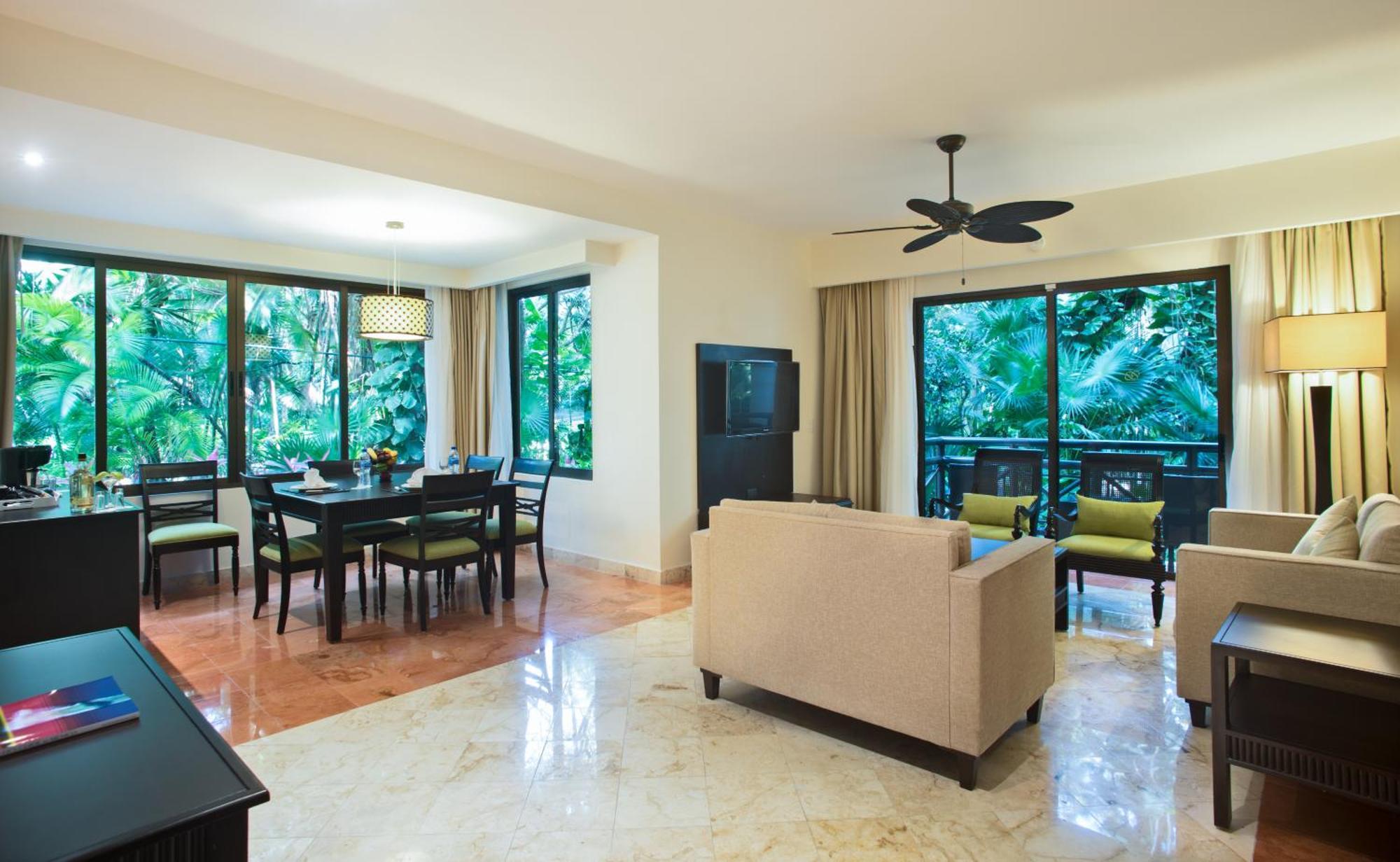 Occidental At Xcaret Destination Hotell Playa del Carmen Eksteriør bilde Living room