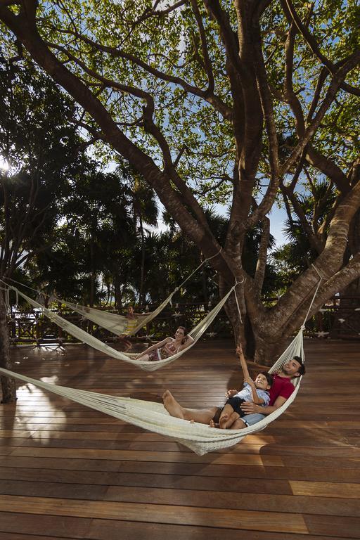 Occidental At Xcaret Destination Hotell Playa del Carmen Eksteriør bilde Hammocks at the resort