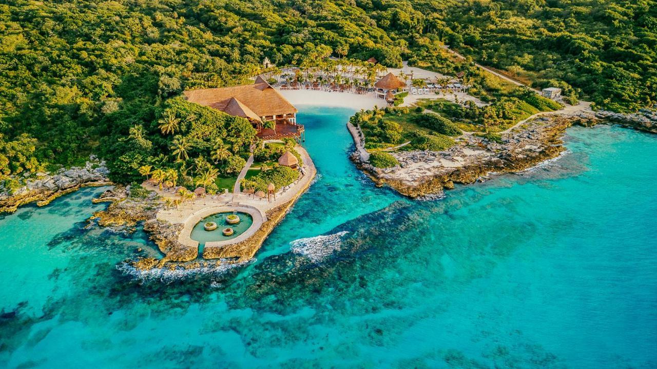 Occidental At Xcaret Destination Hotell Playa del Carmen Eksteriør bilde Aerial view of the resort