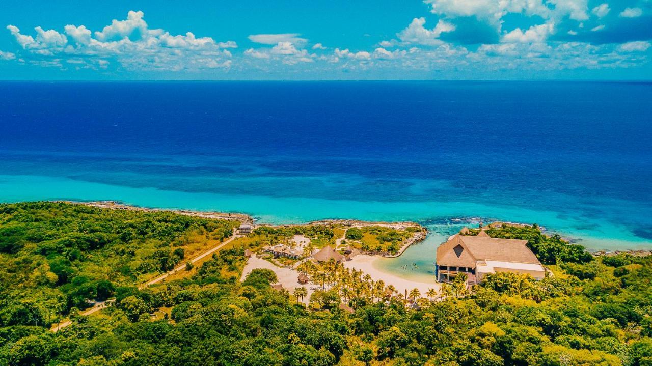 Occidental At Xcaret Destination Hotell Playa del Carmen Eksteriør bilde Aerial view of the resort